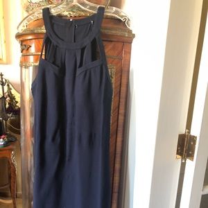 Navy Blue Party Dress